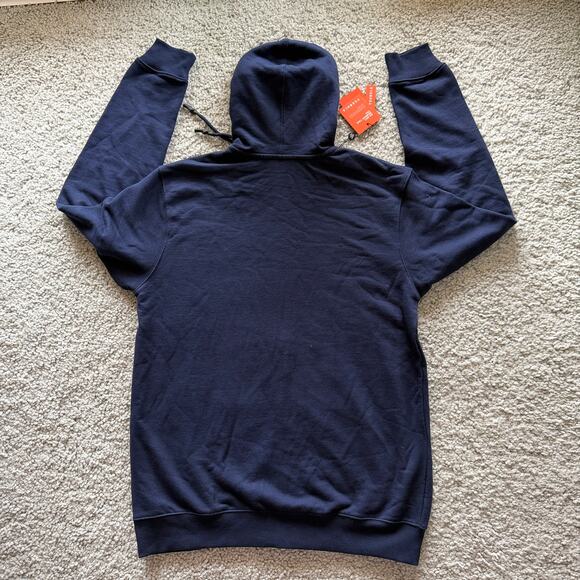 Men's YoungLA ClassicZip Hoodie, XL, NWT, NavyBlue - Picture 2 of 8